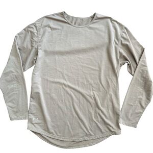 Bylt Premium Basics‎ Women’s Long Sleeve Active T-Shirt Size XL Tan/Beigie Color